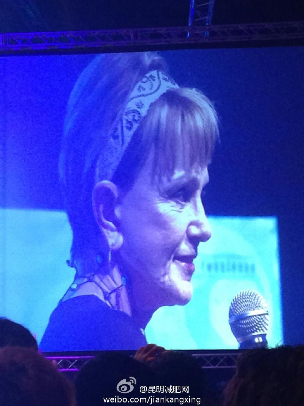 Nancy Dornan in Go diamond weekend seminar Asia-Pacific of Network 21 Thailand 2014