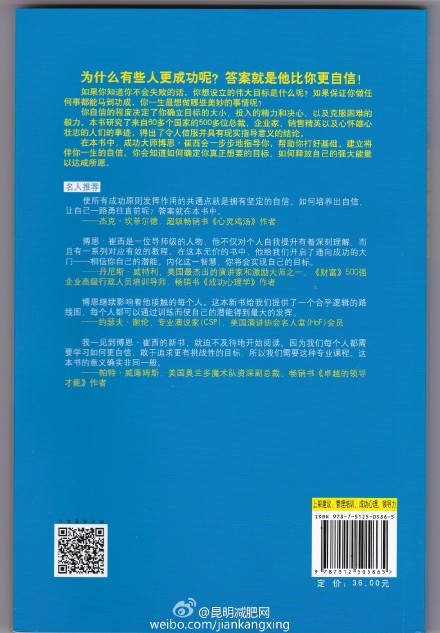 成功系统(网络21)2015年6月RB读书计划推荐书博恩·崔西《自信的力量》。