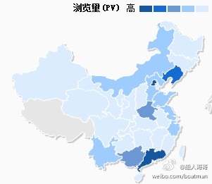 网络21成功系统访问来源分布